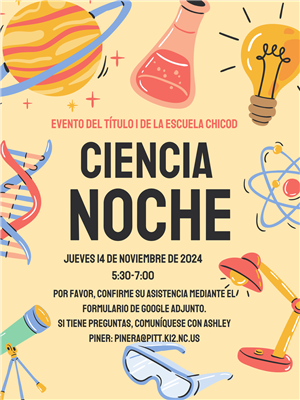Science Night Spanish